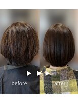 ゴデーレ(GODERE)&nbsp;ナチュラル大人ノーブルボブ酸性ストレートまとまるツヤ髪