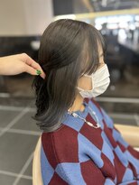 アース 秋田新国道店(EARTH)&nbsp;1ブリーチでできるイヤリングカラー グレー