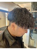 ツイスパ/波巻き/刈り上げ/ツーブロック/スパイラル