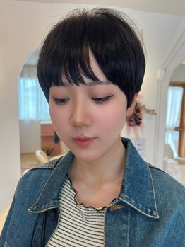 ホーミー(hommy)の写真/丁寧なカウンセリングで髪質や骨格に合わせて的確なカットで必ず可愛くなれる♪