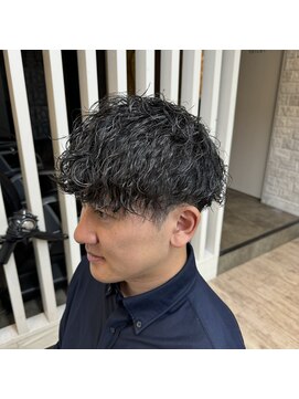 カイノ 梅田本店(KAINO) 波パーマ　マッシュ　ツーブロック