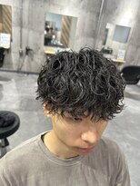 ビカムメンズヘアー 栄店(become men's hair)&nbsp;【波巻きツイスパ×刈り上げマッシュ】名古屋/栄/メンズパーマ