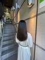 アース コアフュールボーテ ふじみ野店(EARTH coiffure beaute) シルクストレート!オススメです!