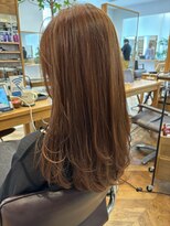 カノエ 山口小郡店(canoe) ロング×髪質改善トリートメント×ベージュ