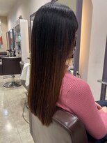 シャンプーボーイ セントラル 博多(SHAMPOO BOY central) ぱつっとロング