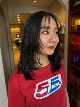 テイスティ プライム(tasty prime) 暗髪レイヤーカット♪