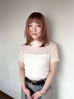 ケセラ(quesera)&nbsp;ふんわりペールコーラルと顔周りレイヤー【大分/ケセラ】