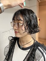 トクテ 吉祥寺(tokute) グレージュカラー/ボブウルフ/黒髪/ココアベージュ