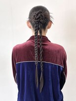 ヘアアレンジ ヘアセット 個性派アレンジ