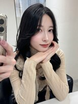 クレム 博多駅店(ChLem)&nbsp;顔まわりレイヤー 艶カラー 暗髪 韓国風 髪質改善 福岡美容室