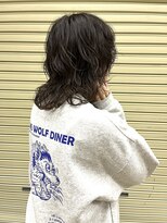 エン(en,)&nbsp;マッシュウルフ.顔周りレイヤー.ウルフパーマ.ミディアムパーマ