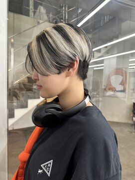 レコ(LECO) ハンサムショートデザインコントラストカラー