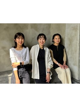 各年代の女性スタイリストがライフスタイルや悩みに寄り添い親身に提案☆細やかな心配りでリラックス◎