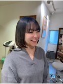 2025SS モードボブ×デザインカラー