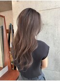 大人のワンカラー/チョコレートベージュ/赤み消しカラー髪質改善