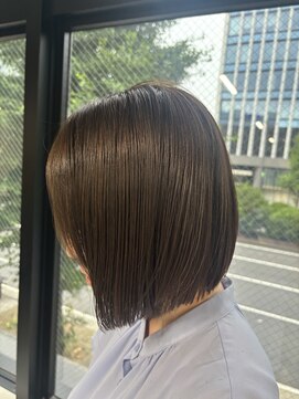 ネアー 新潟(NEER) アプリコットオレンジ/くびれヘア/ウェーブショート［新潟］