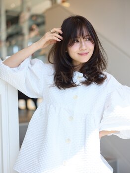 オーガニック認証カラーの取扱いサロン☆髪と頭皮に低刺激なカラー剤で、大人可愛い理想の色味をご提案♪