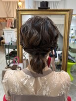 セット アンド バイ ルゥーダ 品川駅前店(SET and..by Rouxda.)&nbsp;ポニーアレンジ