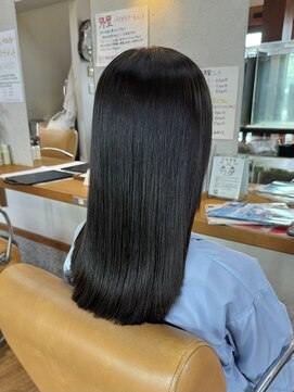 ギャロップヘアー 学生さんの縮毛矯正