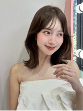 ☆韓国ヘア☆顔周りカットで小顔見せ×抜け感を演出♪