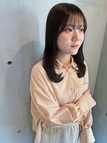 ブルーメ(Blume...) ミディアムレイヤー/ワンカール/ふんわりミディ