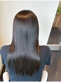 【髪質改善ストレート】