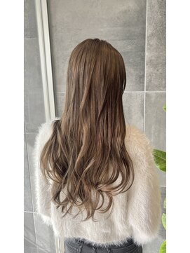 ブリーチありミルクティー