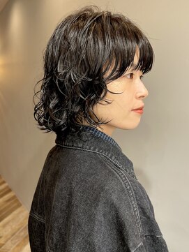 レイヤーボブ☆スパイラルパーマ