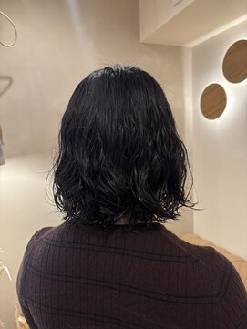 ラヴィズム 名駅店(LUVISM) ボブ/ミディアム/パーマ/艶カラー/レイヤー/顔周りレイヤー