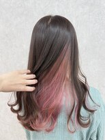 アン ブリーチ 大宮駅東口店(UN BLEACH) ブリーチ2回インナーピンクカラー♪