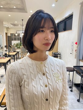 ラボヌールヘアーグレース 門前仲町店(La Bonheur hair grace) 【杉本】レイヤーボブ/ボブレイヤー/モモ風レイヤーボブ