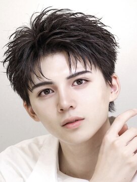 アストラ(ASTRA) MEN’S HAIR/波巻きツイストスパイラル/リバースセンターパート