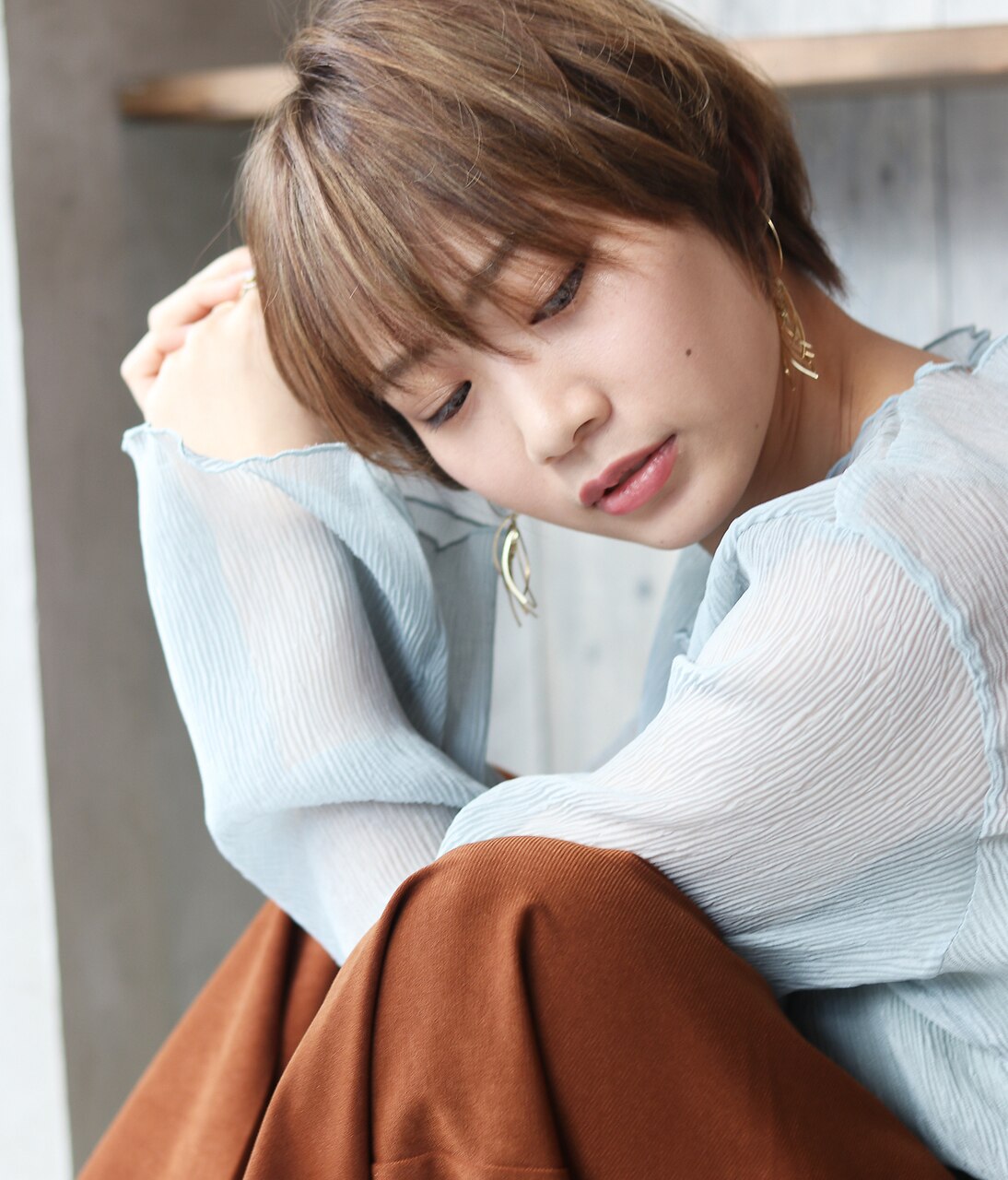 似合わせカット+艶カラー　\13,000→\9,750【船橋】