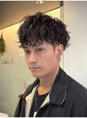 メンズ/シャドウパーマ/ニュアンスパーマ/茅ヶ崎