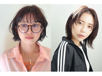シエル ドゥ サワ(ciel de SAWA)の写真/一人一人の骨格や髪質を見極めたレイヤーカットでご自宅でもヘアセットしやすい◎ [顔回り／縮毛矯正]