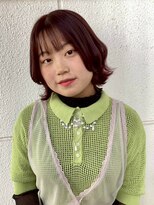 グラスヘア 石垣店(Grass Hair)&nbsp;ピンクブラウン（ブリーチなし）