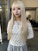 クペウイビ 心斎橋(cope'u yive)&nbsp;ブロンド/ダブルカラー/ケアブリーチ/ブロンド/心斎橋