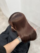 シック(CHIC) 絹髪ピンクブラウンレイヤーイエベブルベ/ブリーチなし/札幌大通