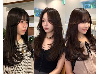 ピークスヘア(peaks hair)の写真/『顔周りを可愛く』顔周り重視したスタイルをご提案♪骨格に合わせて大人っぽさのある顔周りも◎