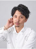 ツーブロック/ビジネススタイル/スタイリング簡単/束間ショート