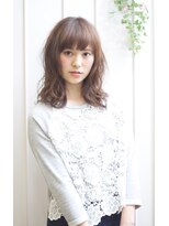 アルターリール(aL ter Rire)&nbsp;リラックスカールミディ×ミルクグレージュカラー☆【Rire尚平】