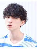 ネイビー(NAVY)&nbsp;NAVY恭平☆ハーフスパイラルパーママッシュ☆