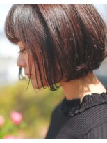 ニコヘアー(niko hair) 耳かけ大人可愛いボブ▼LINEID@vey3047y