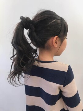 テラバイアフロートシーグラスコテージ (terra by afloat SEAGLASS COTTAGE) キッズカット キッズヘアアレンジ キッズヘア女の子 二子玉川