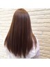【☆ツヤ髪☆】艶髪縮毛矯正＋カット＋GミルボンTR　￥27.500