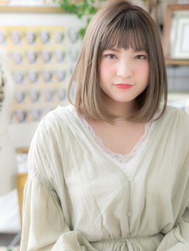 カバーヘア ブリス 戸田公園西口店(COVER HAIR bliss) *bliss戸田公園*シースルーバング×グラデーションツヤボブa!