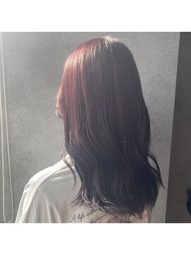 ヘアサロンM 新宿 ラベンダーカラー