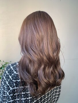 リノショアーズ ショウナン 辻堂店(RinoShores SHONAN) 大人可愛い美人ふんわりカール小顔カット秋冬ミルクティーカラー