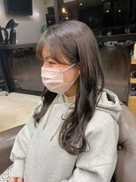 アールトゥーヘアー(art To Hair)&nbsp;学割　カラー　ミントグレージュ　ロング