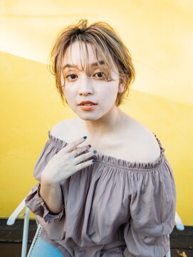 ヘアアンドリラクゼーション シャッセ(Hair&Relaxation SASE) シースルーブロンズショート